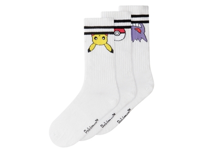 Name It strømper hvid Pokémon Pikachu motiv