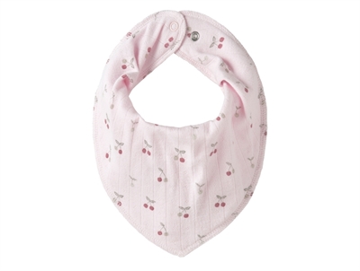 Name It savlesmæk i lyserød nuance med kirsebærprint