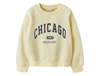 Name It sweatshirt pear sorbet med chicago 1987 print