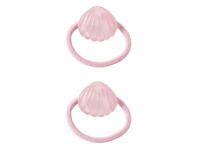 Name It hårelastikker cradle pink med lyserød musling