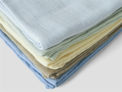 Name It muslin stofbleer i pastelfarver 5-pak