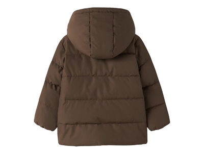 Lil\' Atelier pufferjakke dark earth