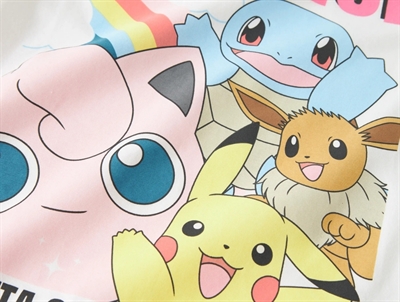 Name It t-shirt i bright white med Pokémon print detalje