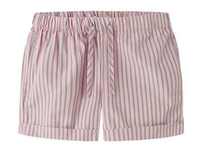 Name It shorts i pink drink med striber forfra