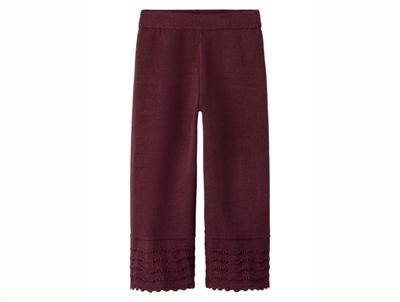 Lil' Atelier strikbukser i catawba grape