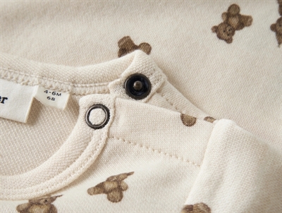Lil\' Atelier body turtledove med små bamser