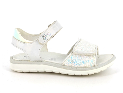 Primigi Alanis sandal snehvid med glitter