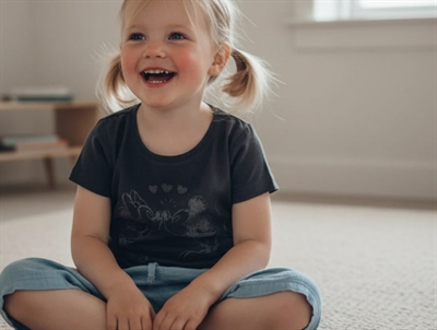 Wheat t-shirt kiss black