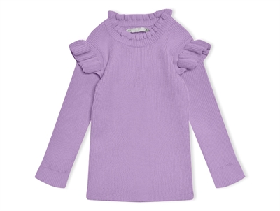 Kids ONLY mauve mist ruffle top