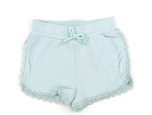 Kids Only Pastel Turquoise Lace Sweatshorts