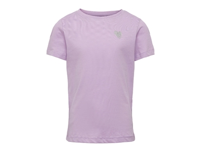 Kids ONLY lavendula logo t-shirt