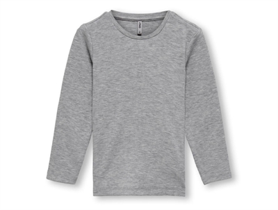 Kids ONLY light grey melange bluse