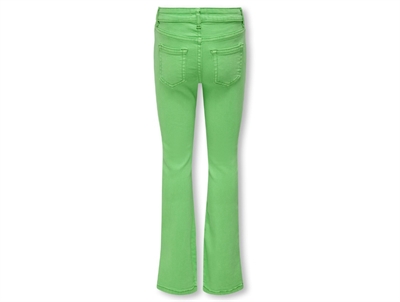 Kids ONLY island green flared split bukser