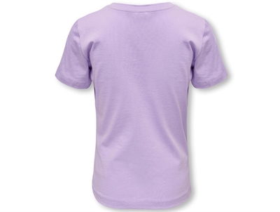 Kids ONLY purple rose t-shirtKids ONLY purple rose t-shirt