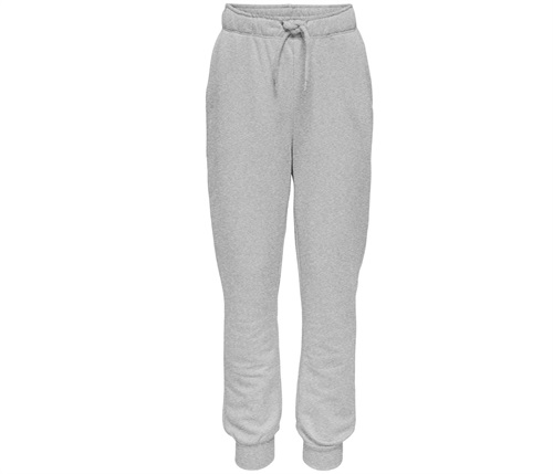 Kids Only Light Grey Melange Sweatpants - Str. 8y 128cm
