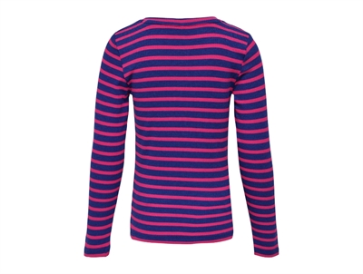 Kids ONLY bluing/fuchsia purple stribet top