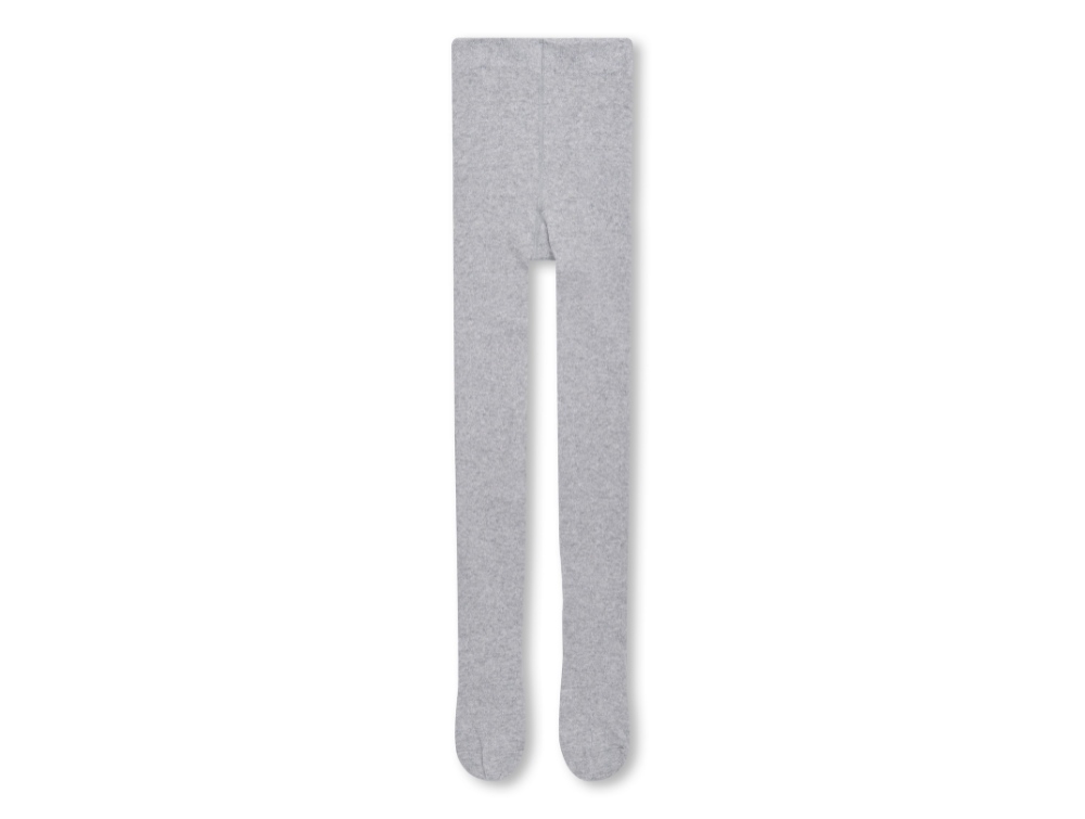 Kids Only Ligt Grey Melange/silver Glitter Strømpebukser - Str.    7-8y 122/128cm