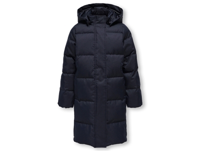 Name It puffer vinterjakke i farven night sky forfra