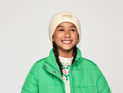 Kids ONLY cloud dancer rib beanie hue