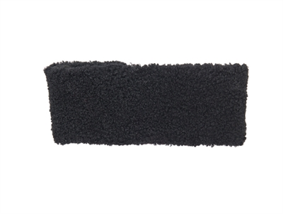 KIDS ONLY sort teddy pandebånd set bagfra