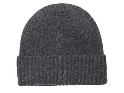 Kids Only hue dark grey melange med sten