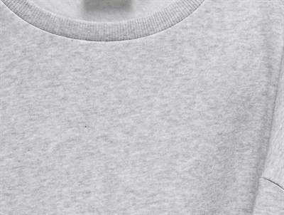 Kids ONLY sweatshirt i light grey melange detalje
