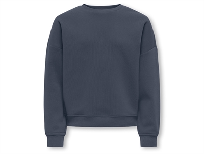 Kids ONLY sweatshirt i ombre blue forfra