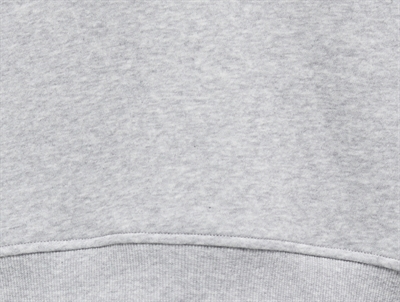 Kids ONLY hoodie i light grey melange detalje