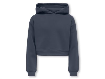Kids ONLY hoodie i ombre blue forfra