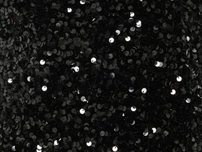 Detaljebillede af KIDS ONLY top black med pailletter til piger