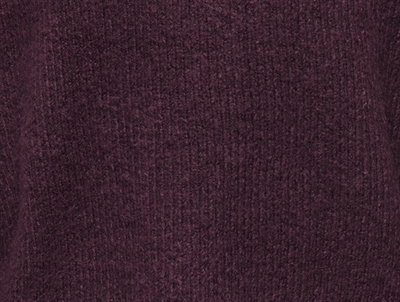 Detaljebillede af KIDS ONLY striktrøje winetasting melange til piger