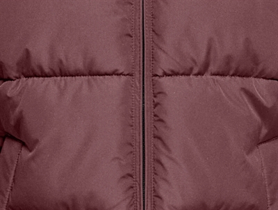 Detaljebillede af Kids Only puffer jakke rose brown