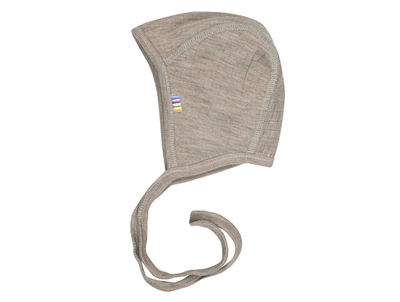Joha babyhjelm sesame melange med dobbelt lag uld