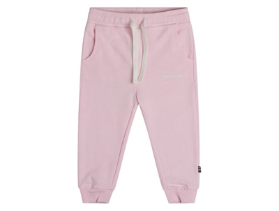 Mads Nørgaard sweatpants pink med bindebånd og lommer forfra