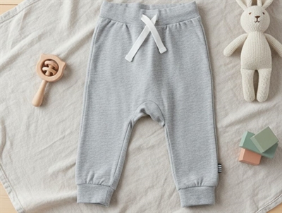 Mads Nørgaard grey melange bukser Pavini