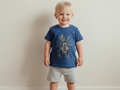 Wheat t-shirt Goofy cool blue