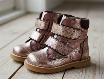 Angulus sunset/aubergine vinterstøvle med TEX