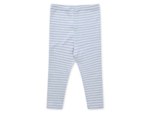 Mads Nørgaard Pumini Leggings Cashmere Blå/vanilla Ice Stribet