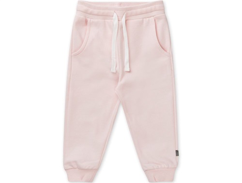 Mads Nørgaard Pavo Sweatpants Heavenly Pink Med Logoprint - Str. 4y 104cm