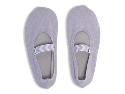Hummel gymnastiksko lavendel glitter med elastikrem