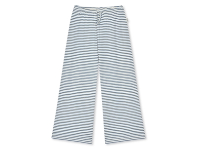 Mads Nørgaard Verona bukser hvid og blåstribet forside