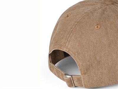Mads Nørgaard cap brun med justerbar spænde bagpå