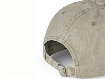 Mads Nørgaard cap beige med justerbar spænde bagpå