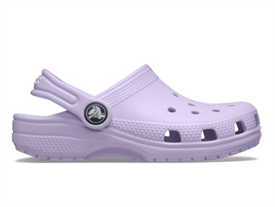 Crocs Classic clog lavendel med hælrem og let komfort
