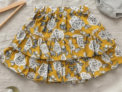 En Fant nederdel harvest gold flower