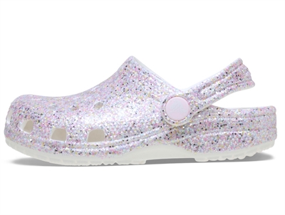 Crocs Classic clog med fantasy glitter og hælrem