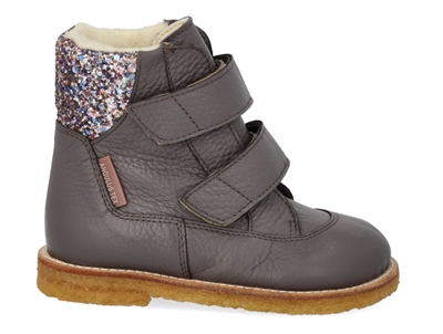 Angulus TEX vinterstøvler lavender/pastel multi glitter med merinould
