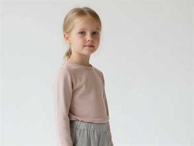 Wheat dry rose t-shirt Alfie merinould