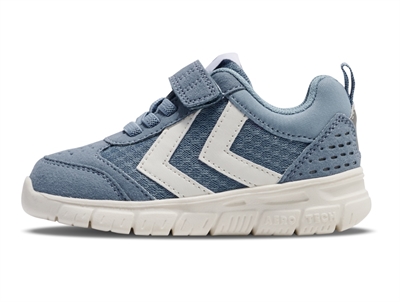 Hummel Crosslite sneaker faded denim med velcro
