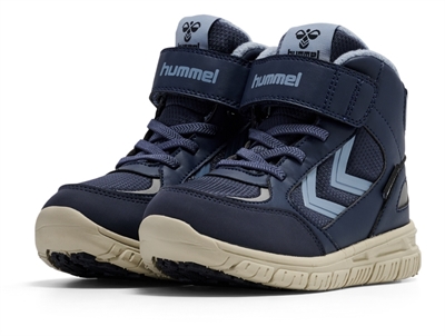 Hummel X-Light 2.0 Mid Tex JR vinterstøvler ebony med velcro